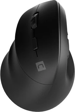 Maus vertikal pa tela Natec Crake 2, për të majtë, 2400 DPI, Bluetooth 5.2 + 2.4GHz, i zi