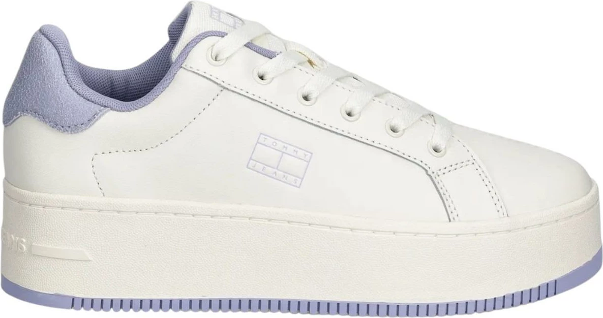 Atlete për femra Tommy Hilfiger Jeans EN0EN02918, të bardha-vjollcë [Madhësia: 39]