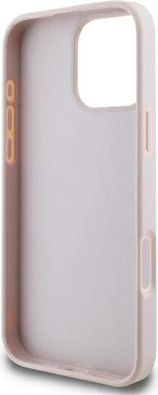 Mbështjellës Guess 4G Big Logo për iPhone 16 Pro Max, Rozë