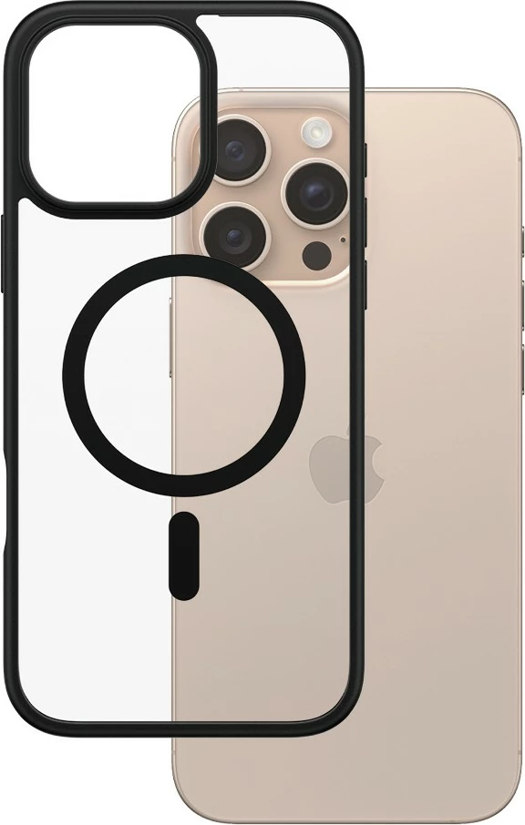 Mbështjellës PanzerGlass HardCase MagSAFE për iPhone 16 Pro Max, transparent