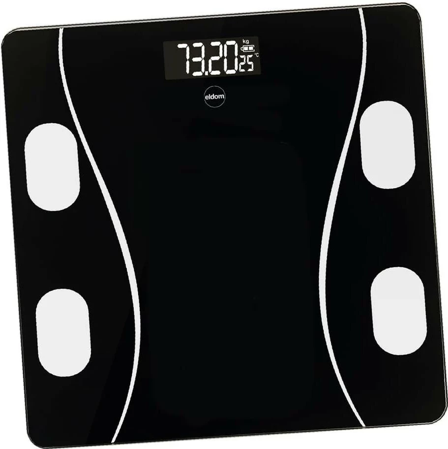 Libra Eldom Illie TWO610, smart, Bluetooth, xham, e zezë