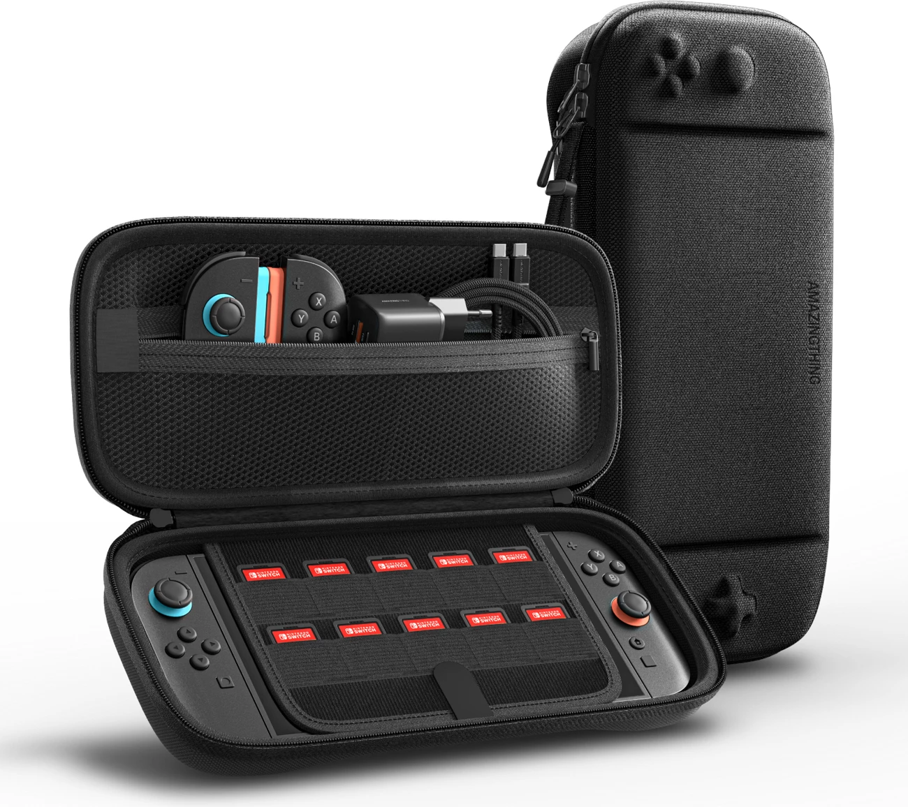 Mbështjellës AmazingThing PlayShield EDC për Nintendo Switch 2, i zi