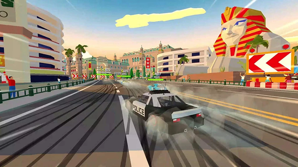 Lojë Nintendo Switch Curve Digital Hotshot Racing CIAB, kod shkarkimi, Big Boss Bundle Content Pack