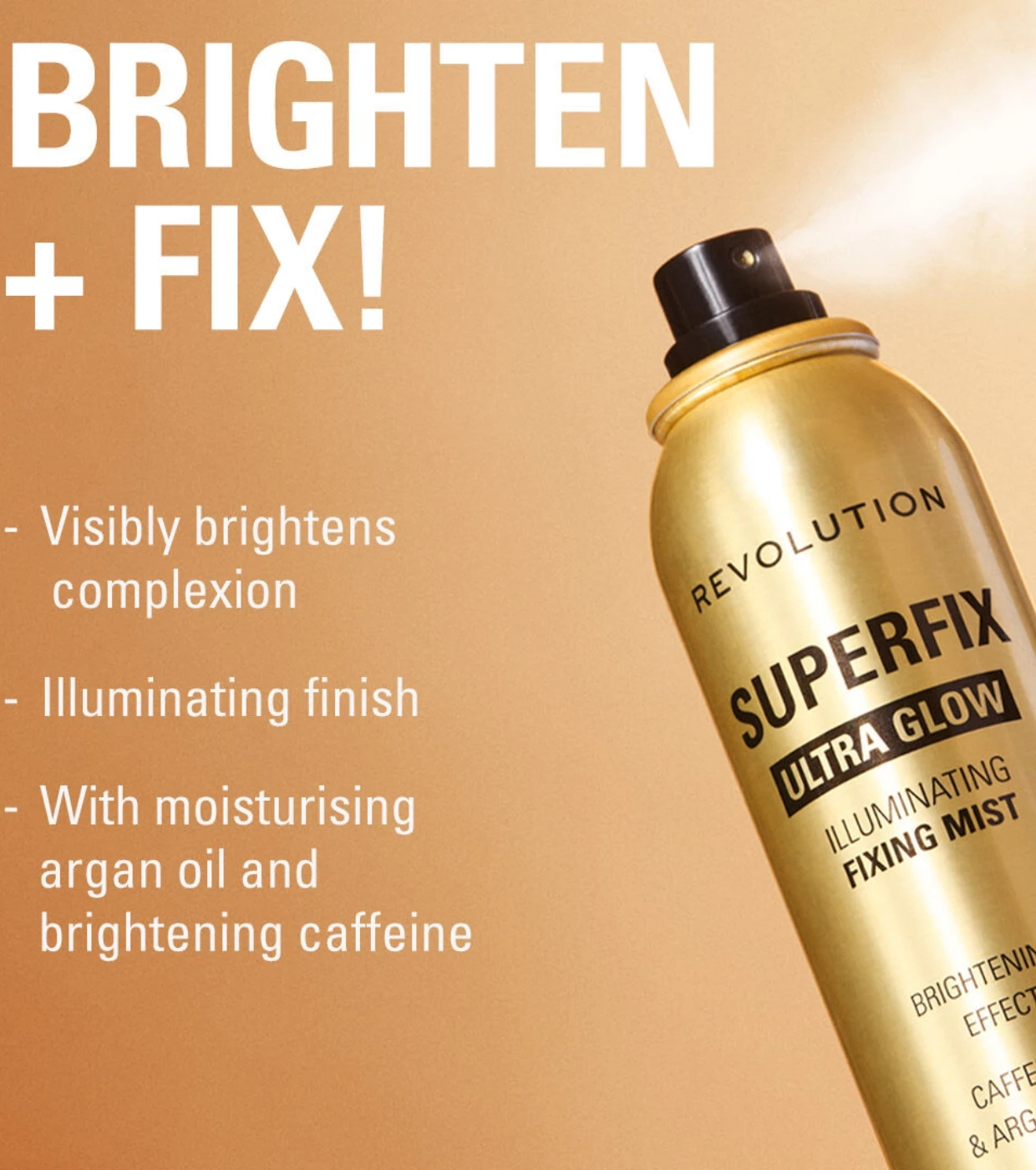 Revolution Makeup Fixer Spray Superfix Ultra Glow