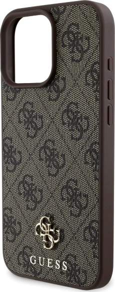 Mbështjellës Guess GUHMP16XP4SM4MW për iPhone 16 Pro Max 6.9", MagSafe, Kafe