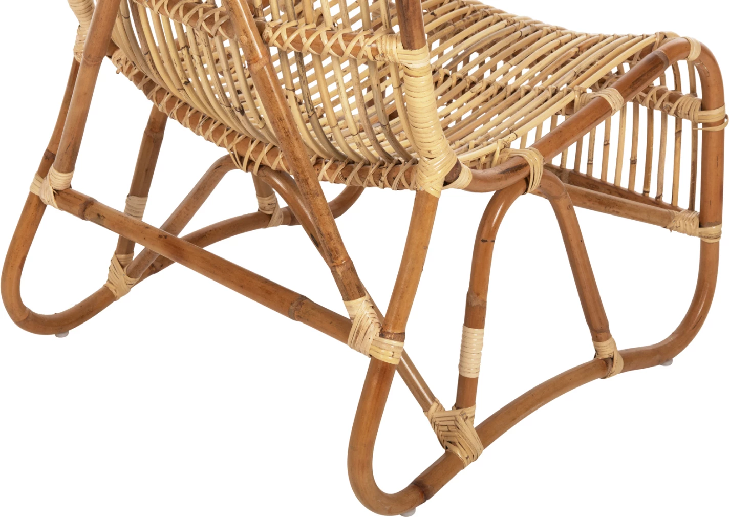 Karrige e jashtme BRONNY FH9644.01 rattan ngjyrë natyrale 60x82x92Hcm.