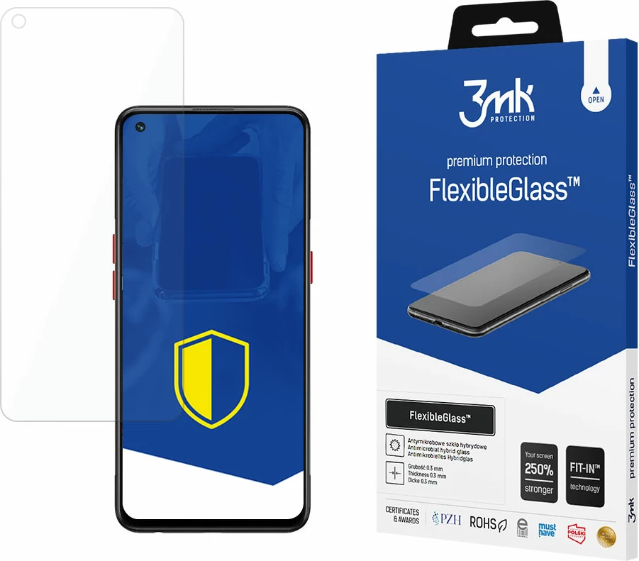 Mbrojtës ekrani hybrid 3mk FlexibleGlass për Oppo Reno 5 Marvel Edition