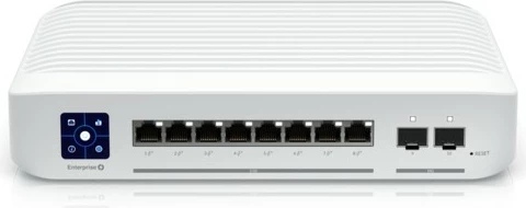 Switch Ubiquiti UniFi Enterprise 8 PoE, Managed, L3, 2.5G Ethernet, Stainless steel