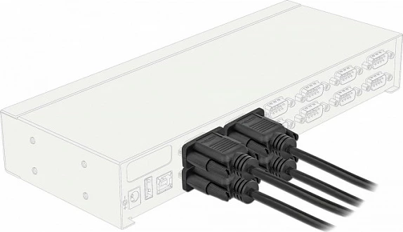 Kabllo serike DeLOCK RS-232 DB-9 femër-në-femër null modem, 2 m, e zezë