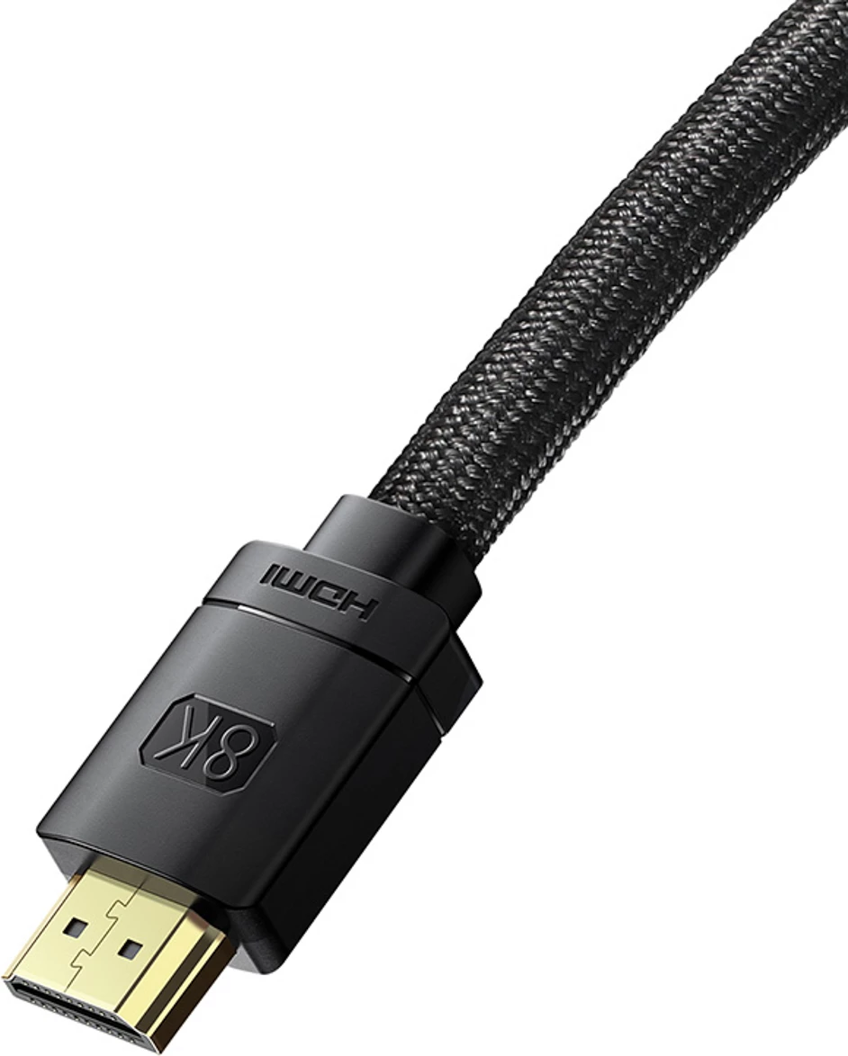 Kabllo HDMI Baseus High Definition Series 8K, 1m, e zezë