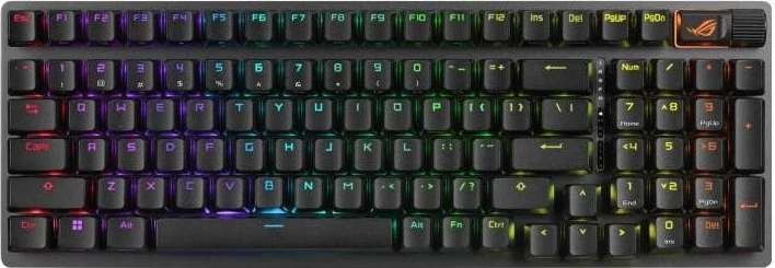 Tastierë Asus Strix Scope II 96 Wireless, RGB, mekanike, e zezë