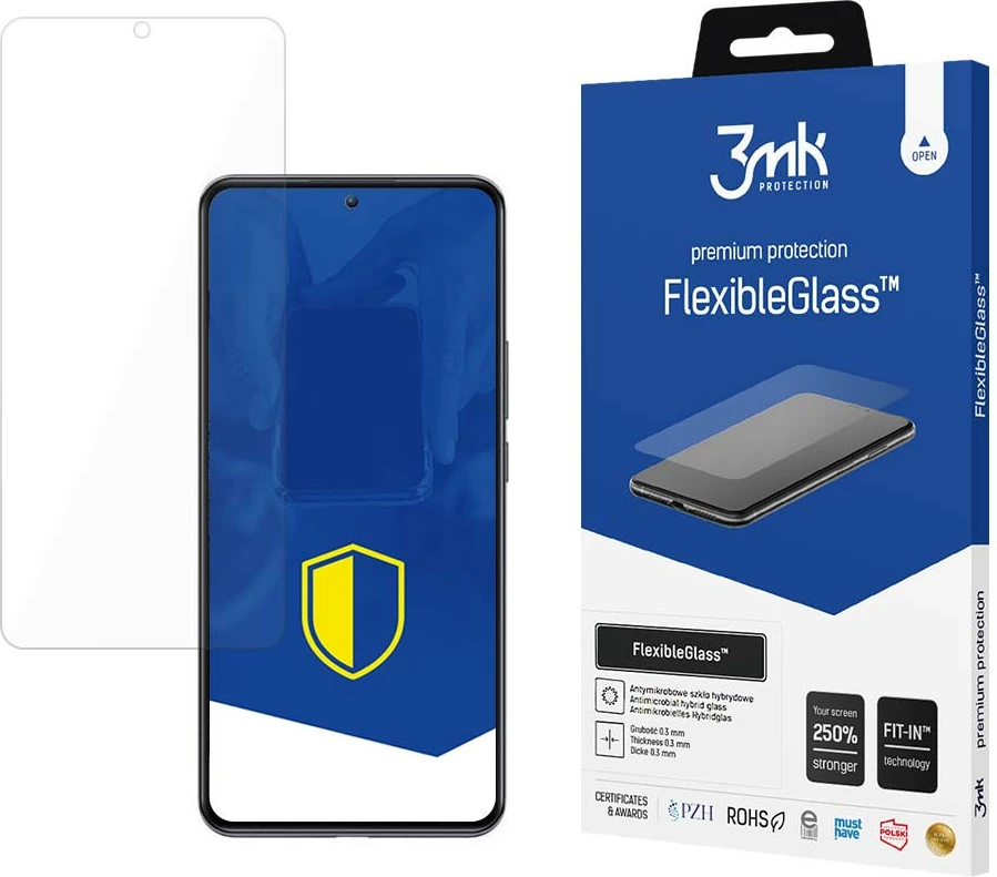 Mbrojtës ekrani hibrid 3mk FlexibleGlass për Xiaomi 12T/12T Pro, Transparent