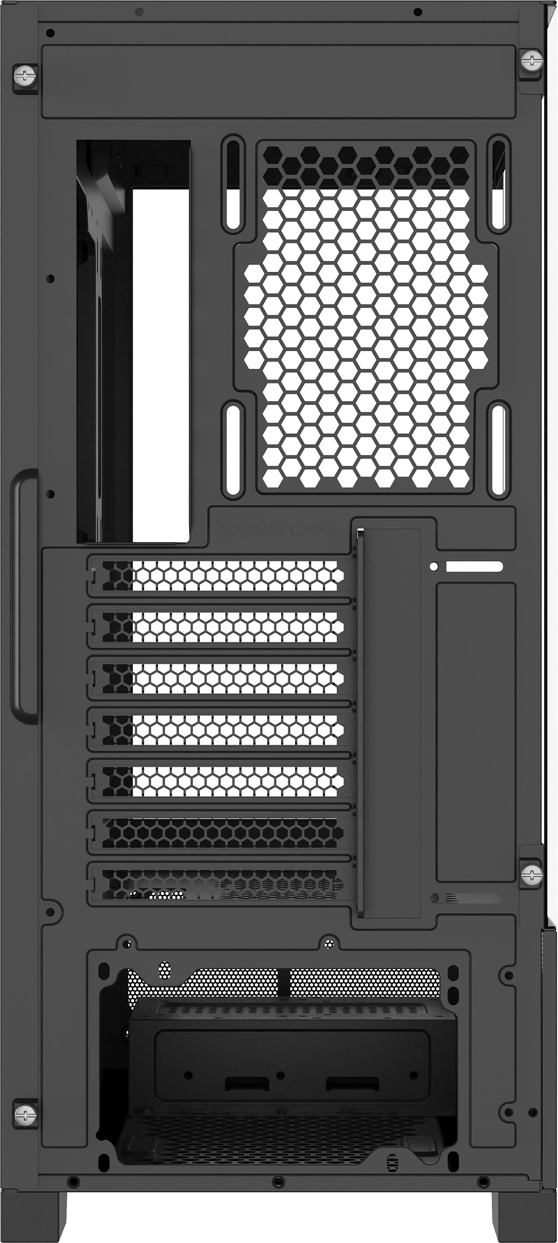Kasë Xilence Beam XG172, Midi Tower, tempered glass, RGB, e zezë