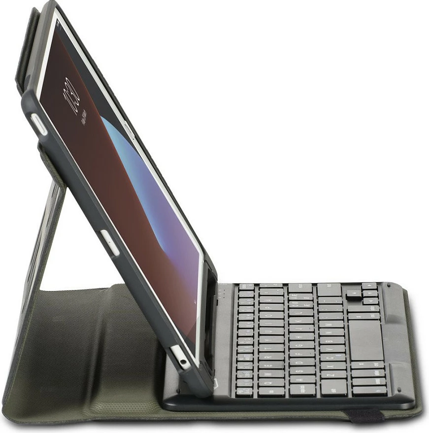 Mbështjellës folio me tastierë Targus THZ891DE Pro-Tek Education për iPad 10.2" (7/8 Gen), Bluetooth, i zi