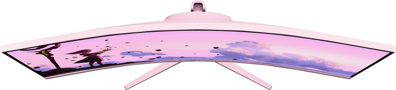Monitor AROZZI TFT Nova 34", UWQHD 3440x1440, 165Hz, i lakuar, rozë