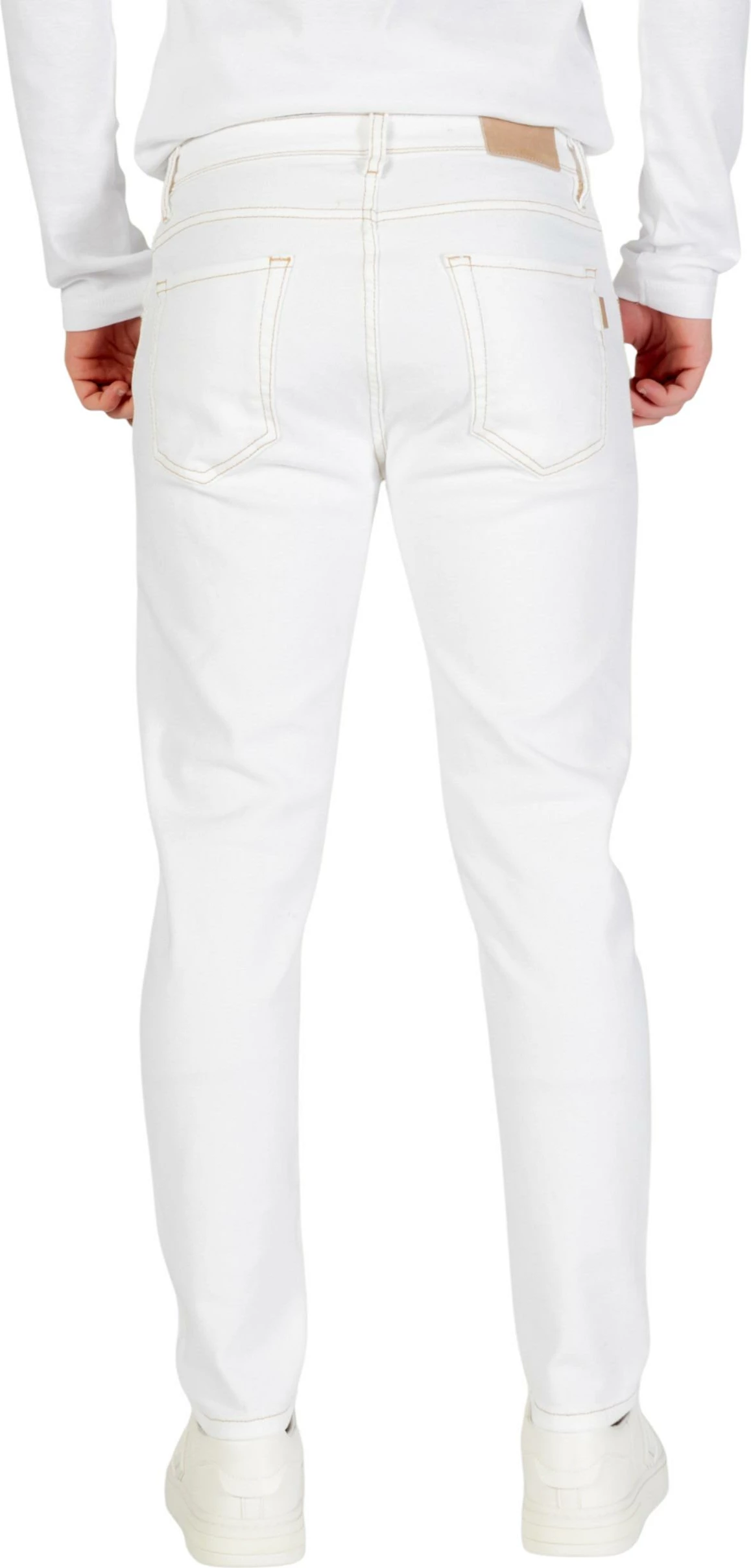 Xhinse për meshkuj Antony Morato Argon Slim Ankle Length Fit MMDT00264-FA750641, të bardha [Madhësia: W31]