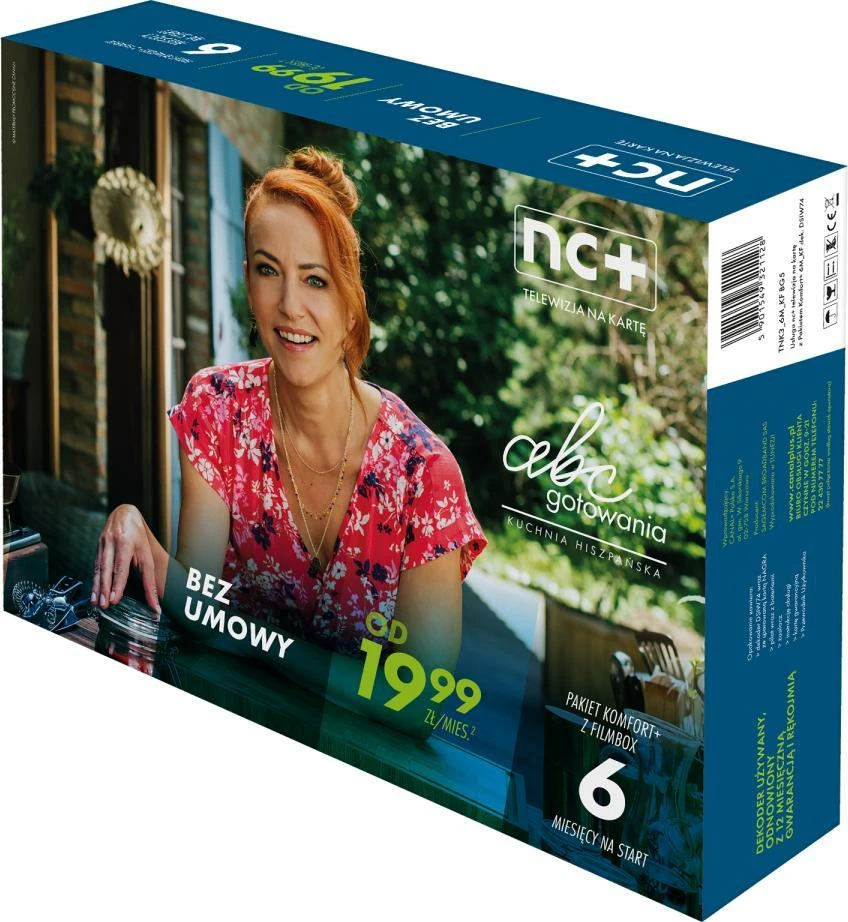 Dekoder satelitor Canal+ DSIW74 WiFiBOX+ Full HD, i bardhë