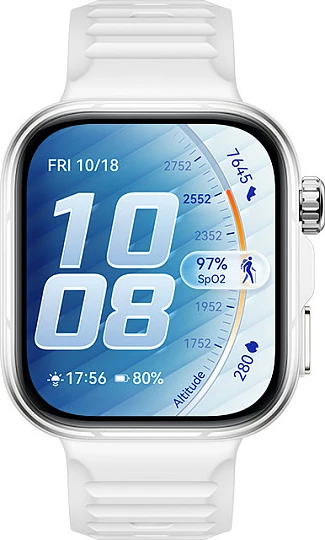 Smartwatch Huawei Watch Fit 5 Pro Niki-B29FS, AMOLED, GPS, rrip i bardhë