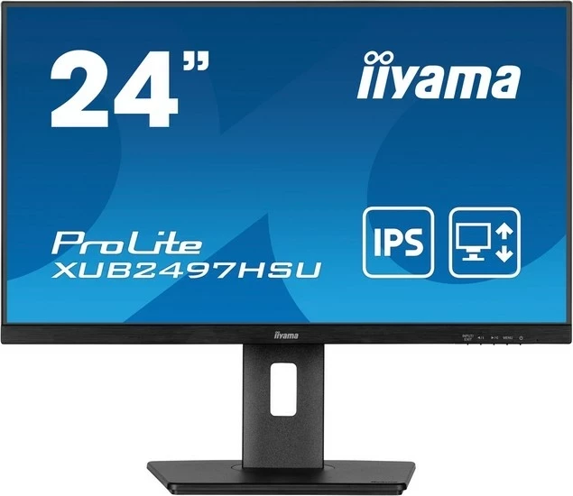 Monitor iiyama Prolite XUB2497HSU-B2, 23.8", Full HD, i zi