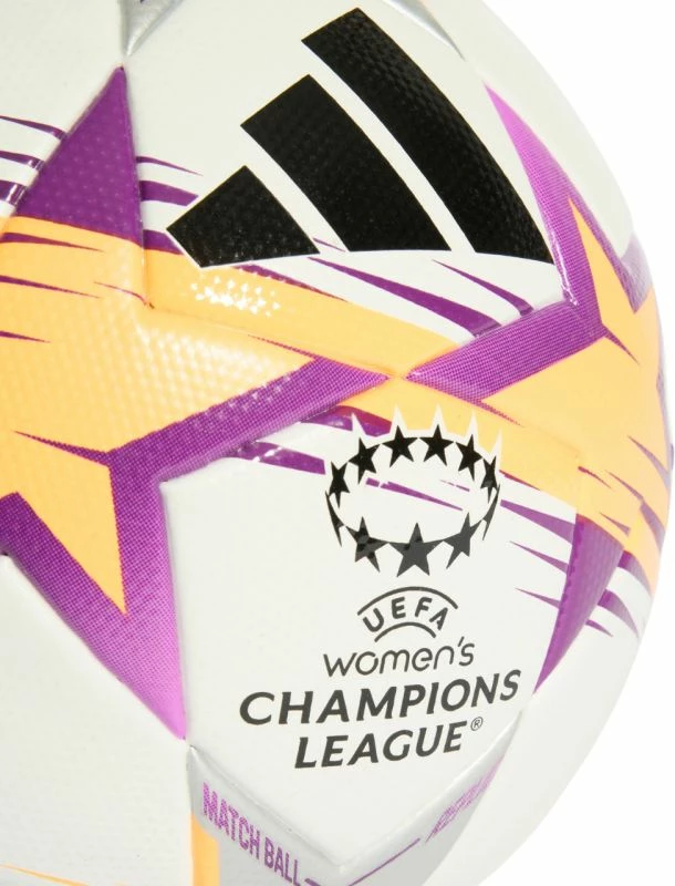 Top futbolli adidas UCL Women's League 26/27 League Stage KE5142, bardhë/portokalli/argjend [Madhësia: 4]