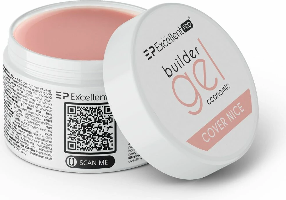 Xhel ndërtues për femra Excellent PRO Economic Cover Nice, 15g