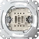 Switch me buton Merten MEG3150-0000, 1P, 10A, 250V, IP20, metalik