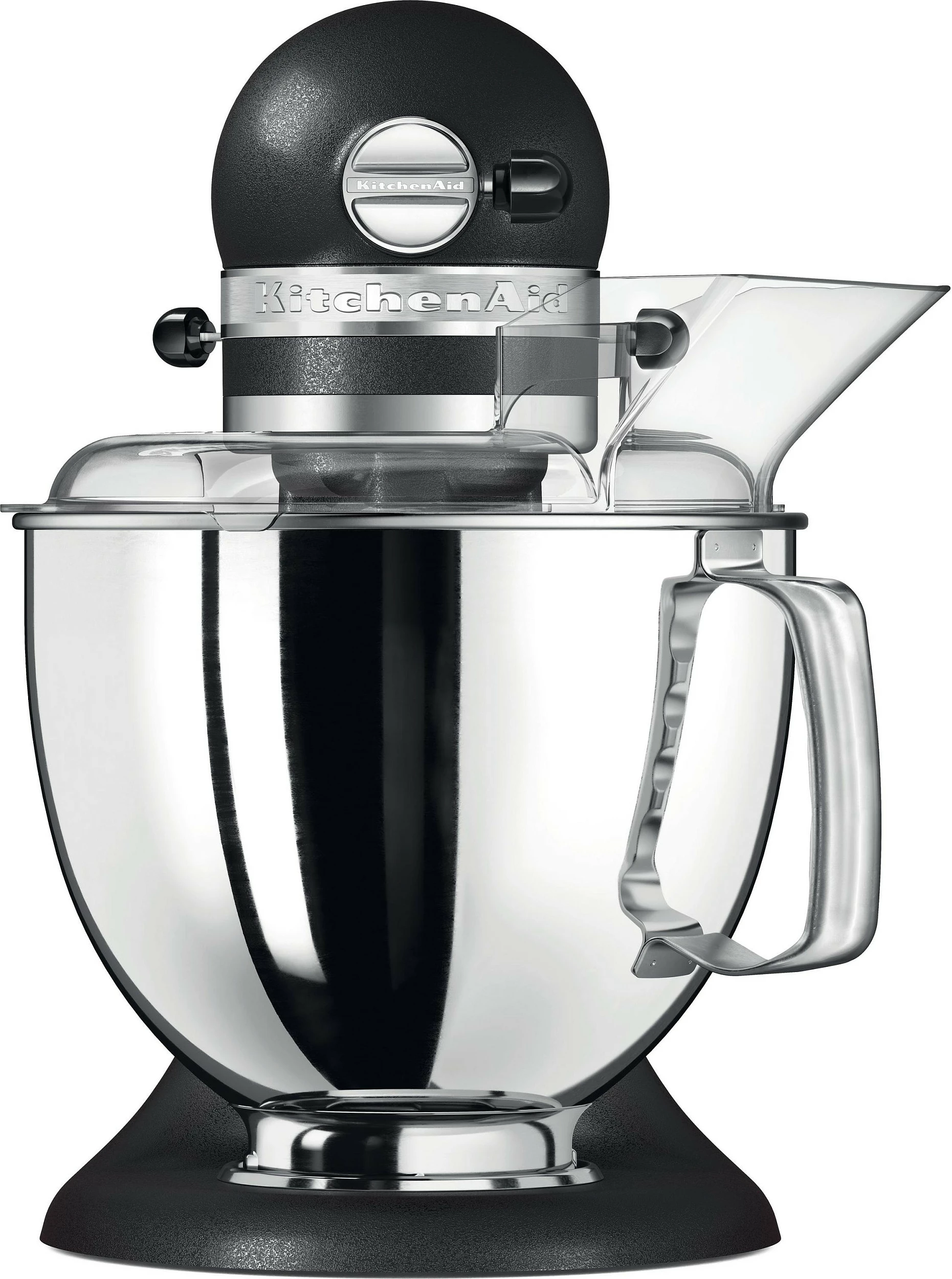 Mikser stacionar KitchenAid Artisan, 4.8 L, 300 W, 10 shpejtësi, Cast Iron Black