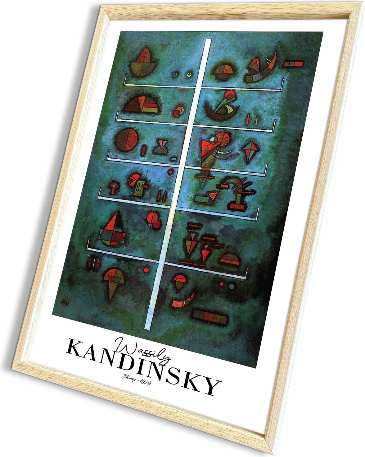 Pikturë dekorative me kornizë, Wallity, 4262AHSKANDINSKY-028
