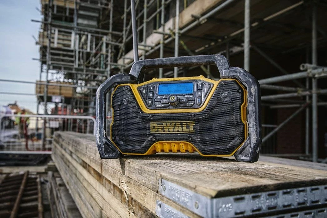 Radio ndërtimi DeWALT DCR029 Bluetooth DAB+ FM, zi/verdhe