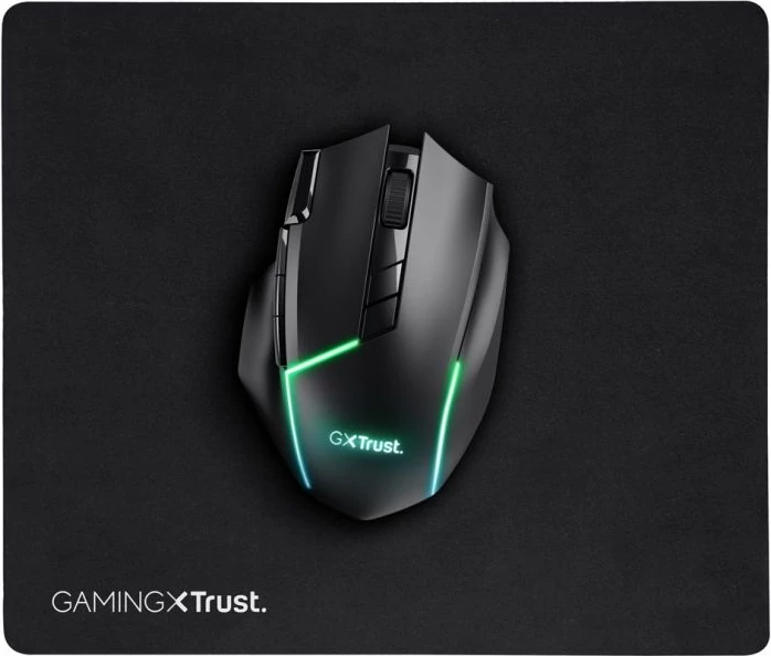 Mouse pad Trust për gaming, e zezë