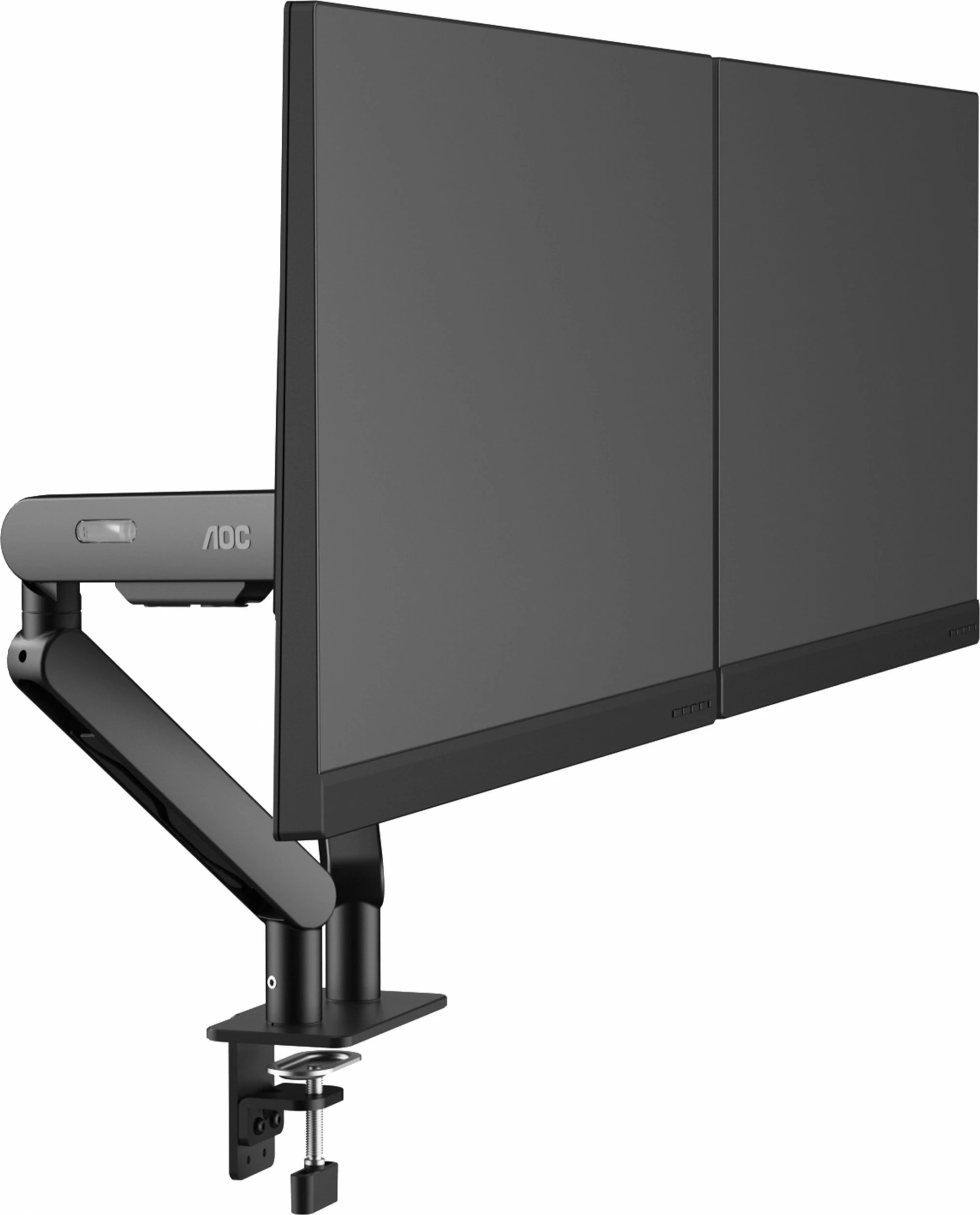 Mbajtëse tavoline për 2 monitorë AOC AM420B 17"-34", VESA 75x75/100x100, max 9 kg, e zezë