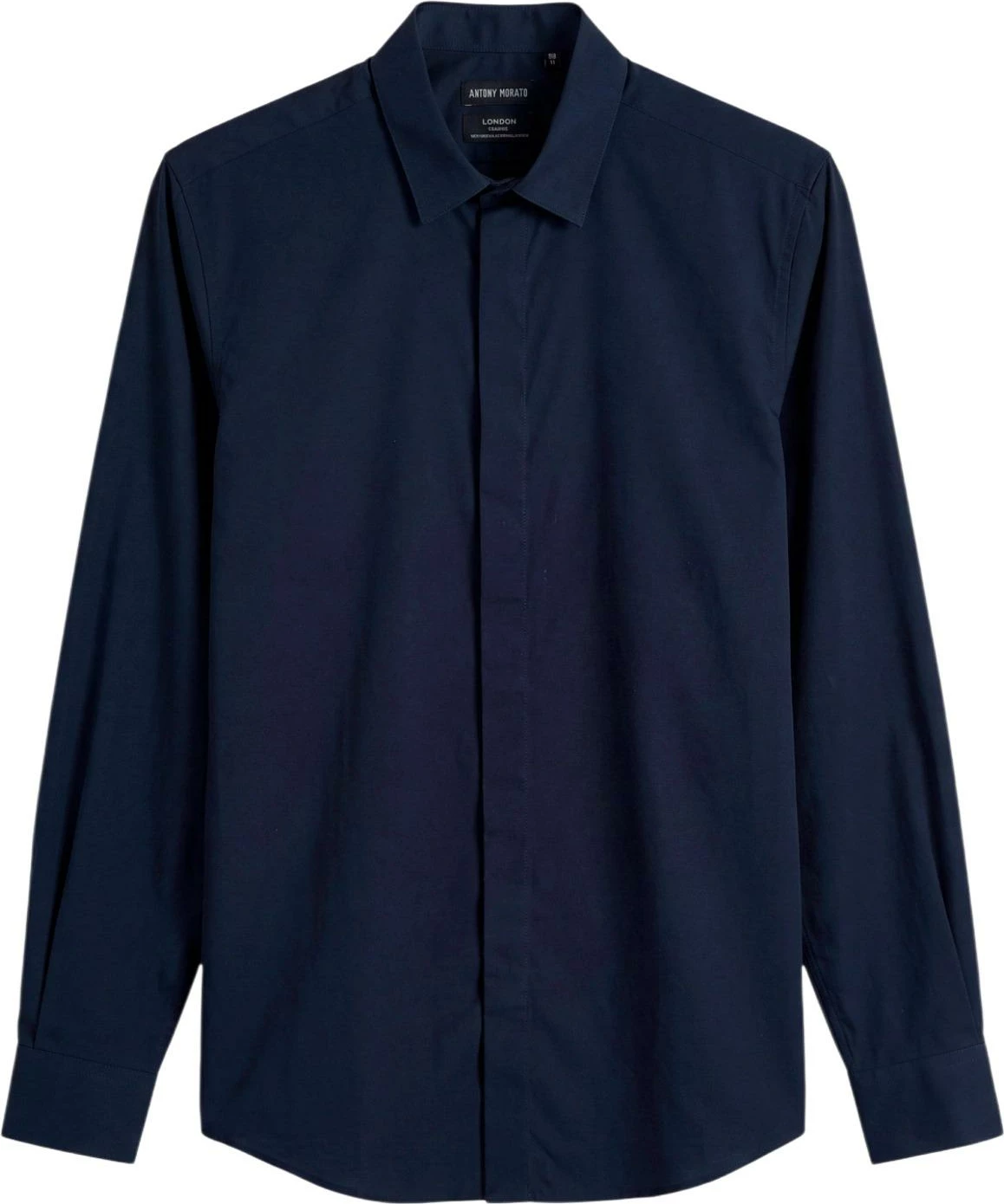 Këmishë për meshkuj Antony Morato London Slim Fit FA400078, e kaltër [Madhësia: XS]