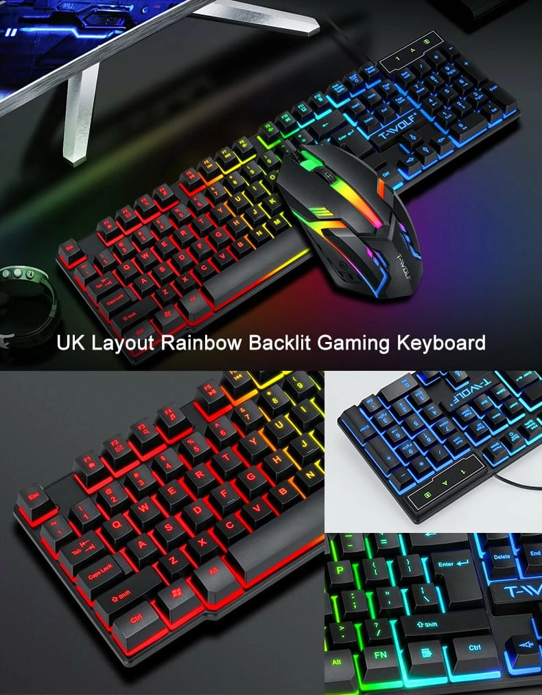 Set 4 në 1 T-Wolf TF800
