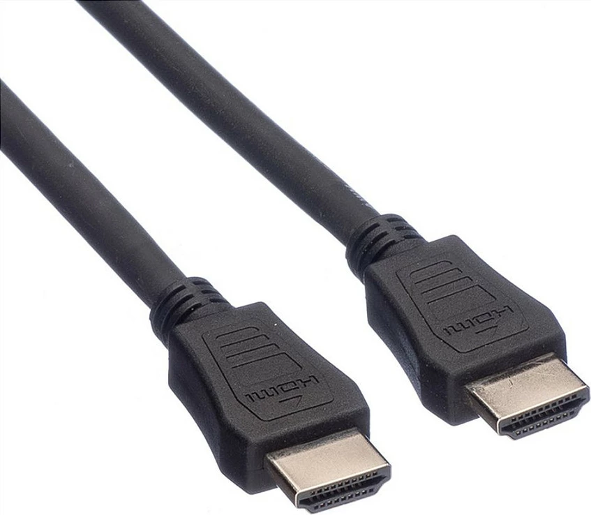 Kabllo HDMI VALUE High Speed me Ethernet, 3 m, HDMI Type A M-M, 4K 30Hz, ARC, 3D, e zezë