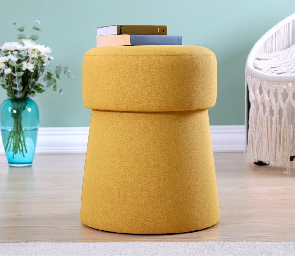 Puf Mustard Atelier del Sofa, 50x40cm