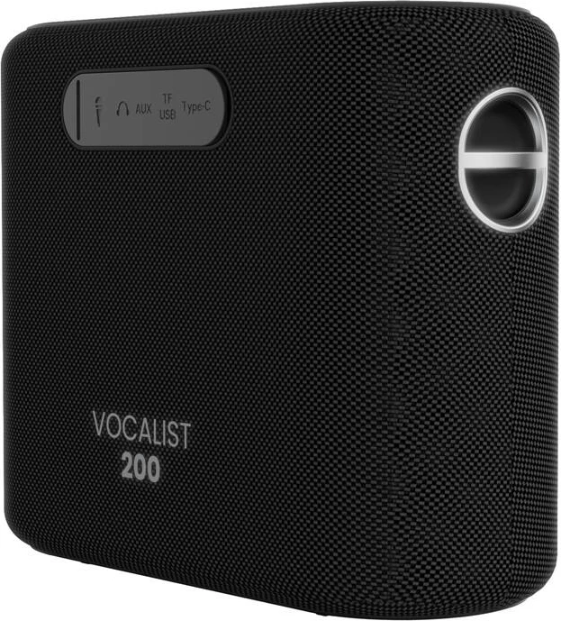 Altoparlant Bluetooth HiFuture Vocalist 200 me 2 mikrofonë wireless, i zi