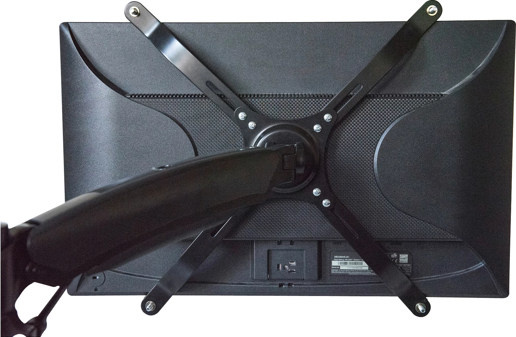 Adapter VESA Digitus për monitor, 17-30 inch, 8kg, i zi