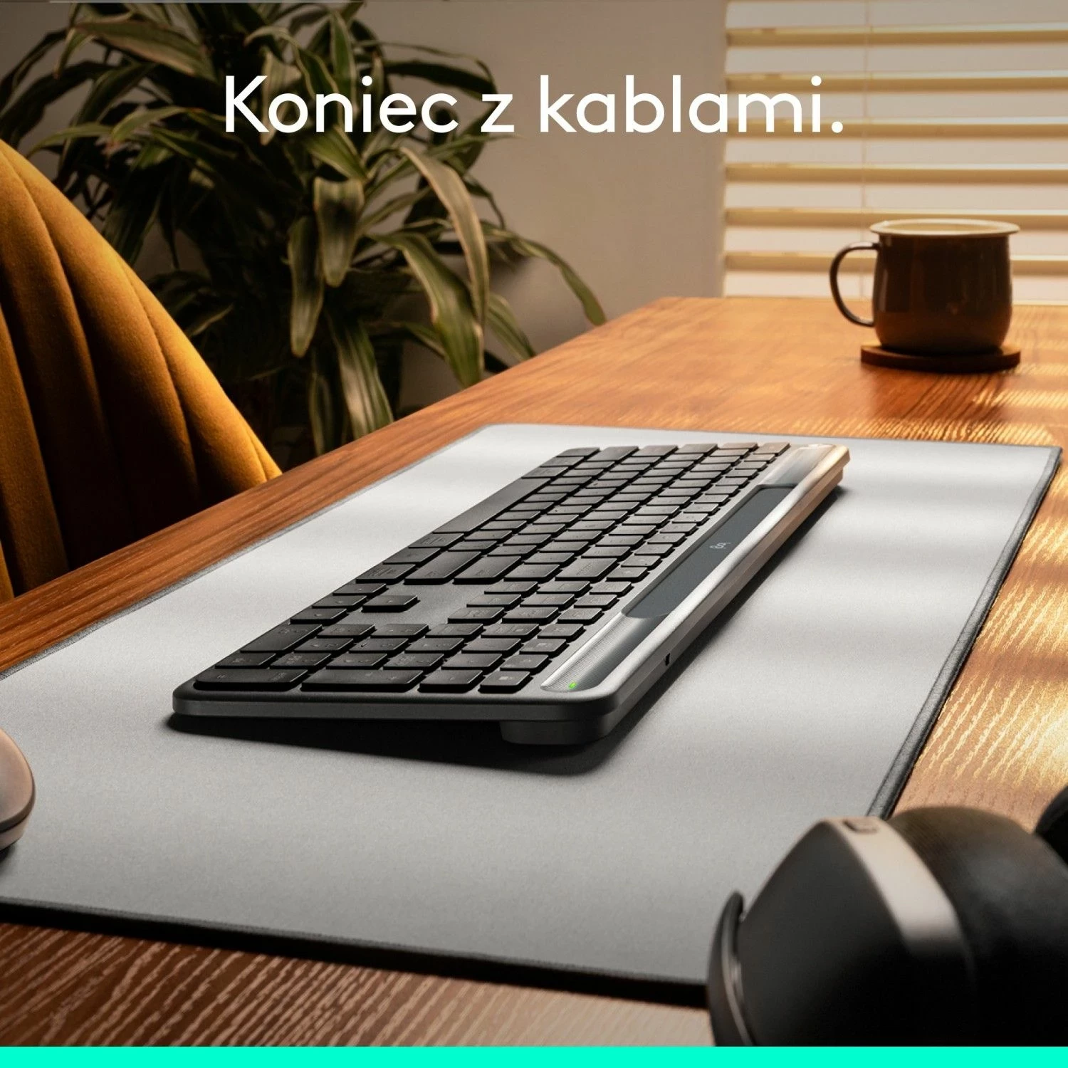 Tastierë Logitech Signature Slim Solar+ grafit