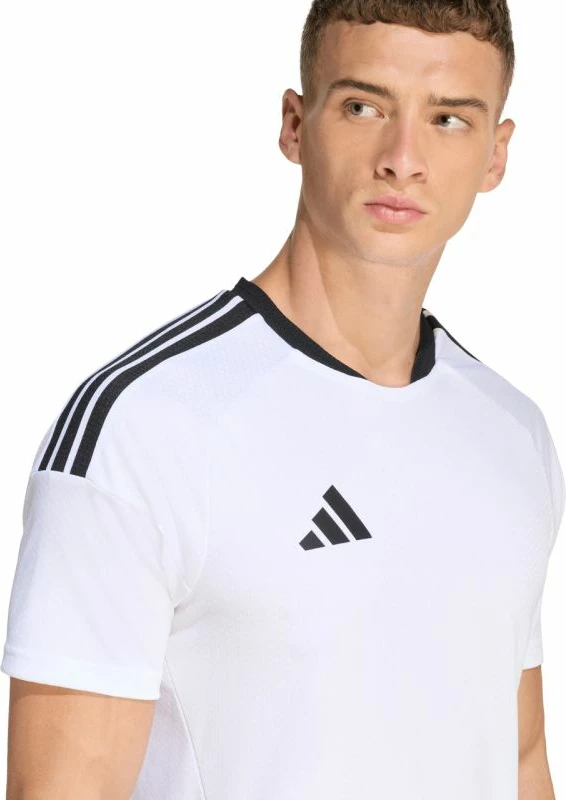 Fanellë futbolli për meshkuj adidas, e bardhë dhe e zezë [Madhësia: M]