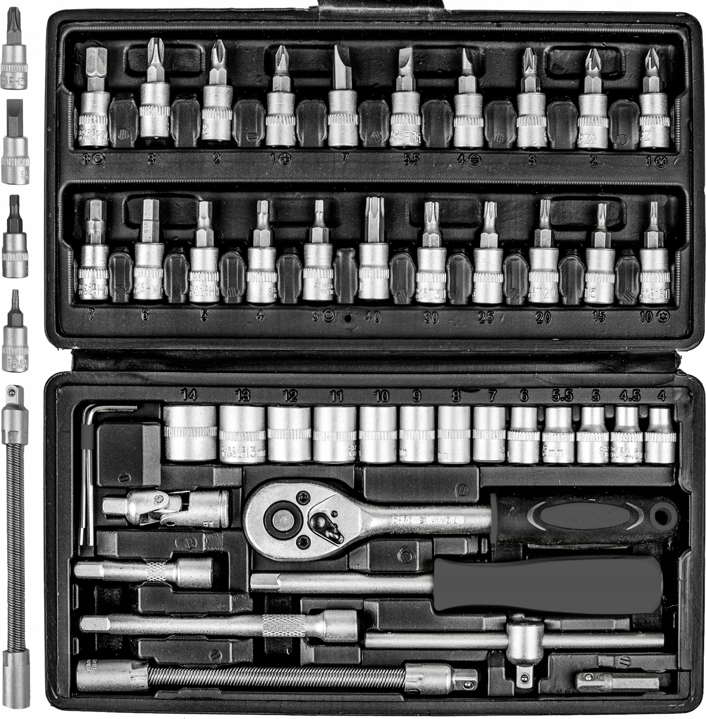 Set veglash SIGMATOOL Tool Set 46PCS, 46 copë