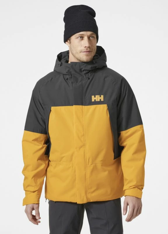 Jakne për meshkuj Helly Hansen, e zezë dhe portokalli
