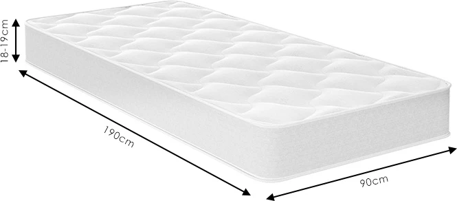 Dyshek Fix Pad Chic Strom njëanshëm 18-19cm 90x190cm