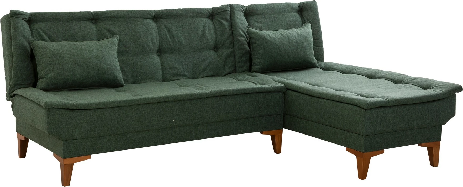 Kënd-sofë krevati Atelier del Sofa, ngjyrë e gjelbër, Santo