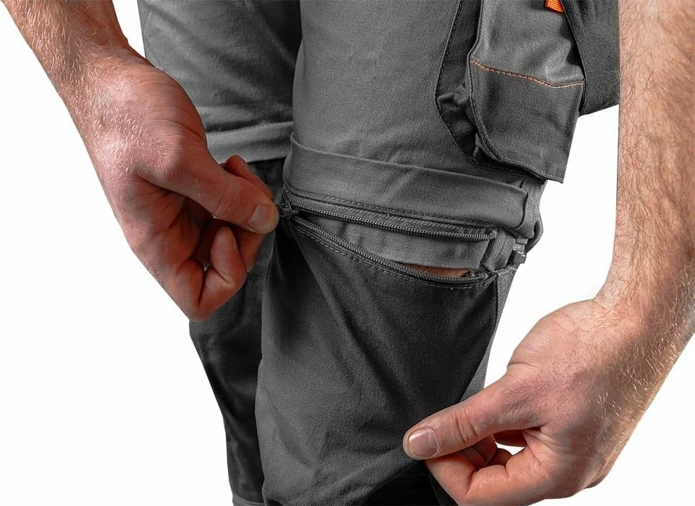 Pantalona pune me pe Neo 81-321-XXXL, 6-n-1, 100% pambuk, 3XL, gri