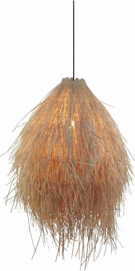 Llambë varëse MANILA, ratan natyral, 51x51x70cm