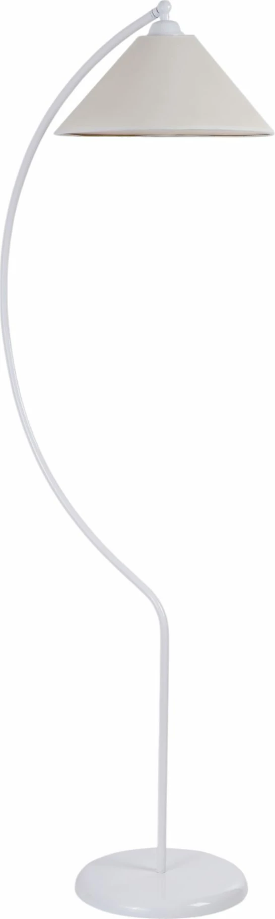 Llambë dyshemeje Opviq, krem dhe e bardhë, 150cm, 8951-10