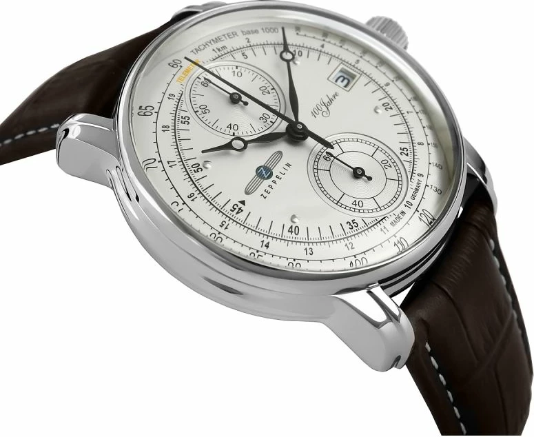 Orë dore për meshkuj Zeppelin, e zezë