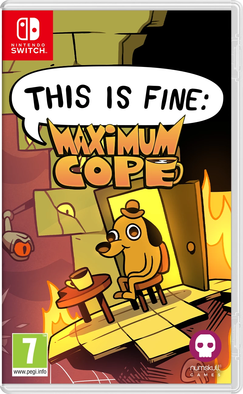 Lojë Nintendo Switch Numskull Games This Is Fine: Maximum Cope, PEGI 7