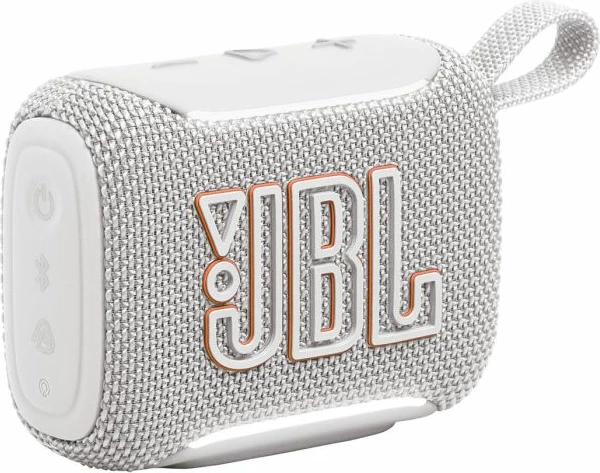 Altoparlant portativ Bluetooth JBL Go 5, IP68, 10 orë, USB-C, 4.8W, i bardhë