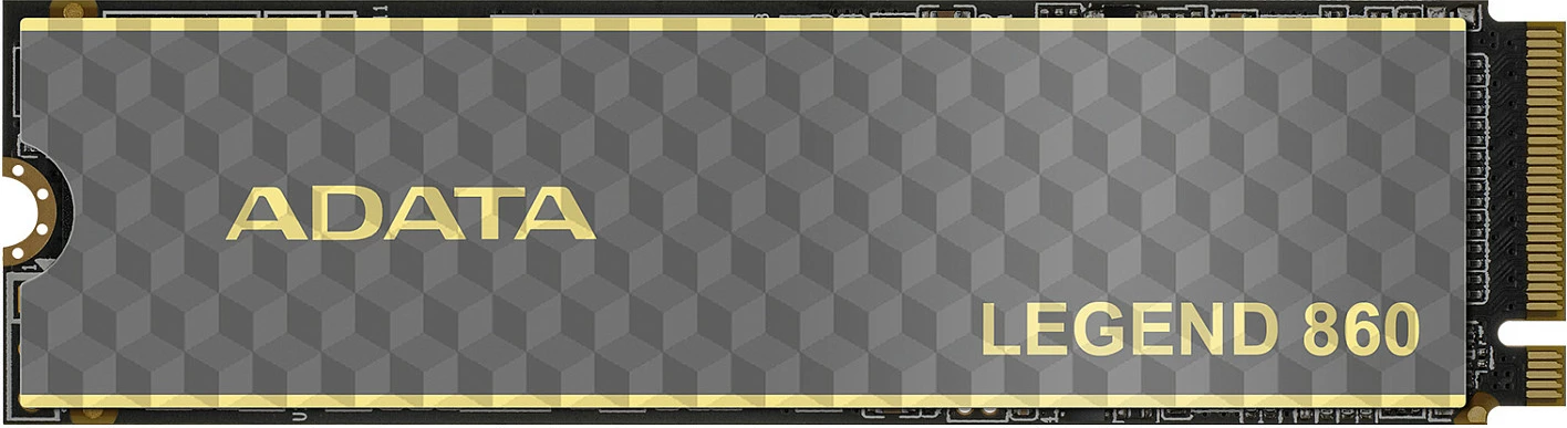 SSD M.2 NVMe ADATA LEGEND 860, 1TB, PCIe 4.0 x4, 6000/4000 MB/s, 2280, e zezë/gri